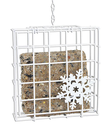SNOWFLAKE SUET CAKE HOLDER