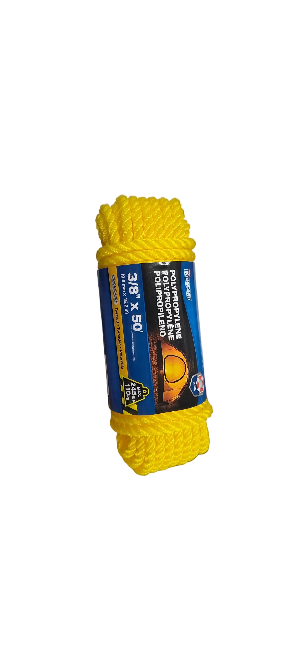 Poly Rope 3/8"X50'(9.6mm X 15.2m)