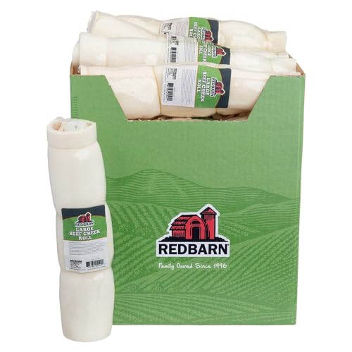 REDBARN LARGE BEEF CHEEK ROLL DOG TREAT