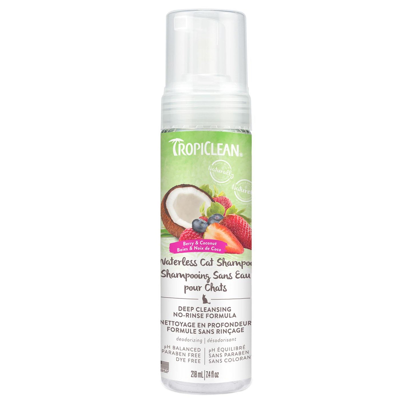 TROPICLEAN CAT WATERLESS SHAMPOO