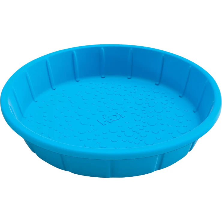 GRACIOUS LIVING BLUE POLYETHYLENE POOL, 36" DIA