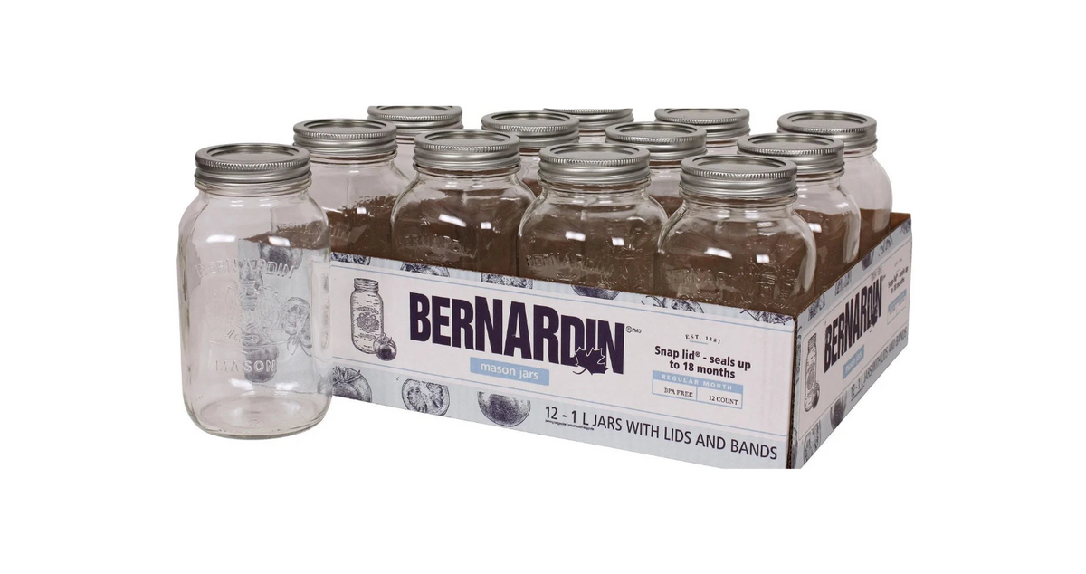 1LT MASON JARS