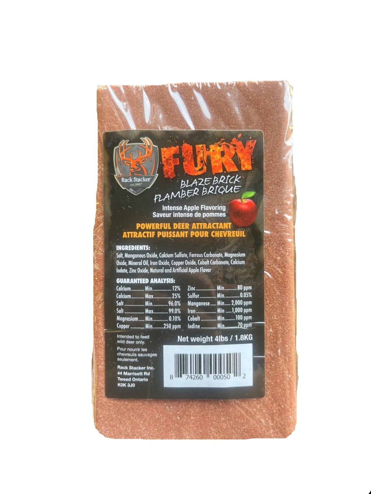 FURY APPLE BRICK 1.8KG