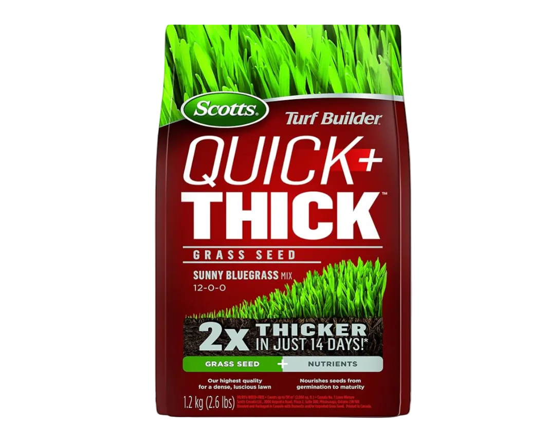 Scotts Quick And Thick Sunny Grass Seed 1.2kg