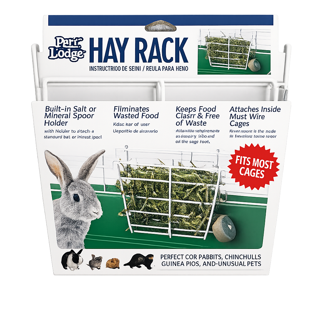 Pet Lodge Wire Hay Rack for Rabbits & Small Pets