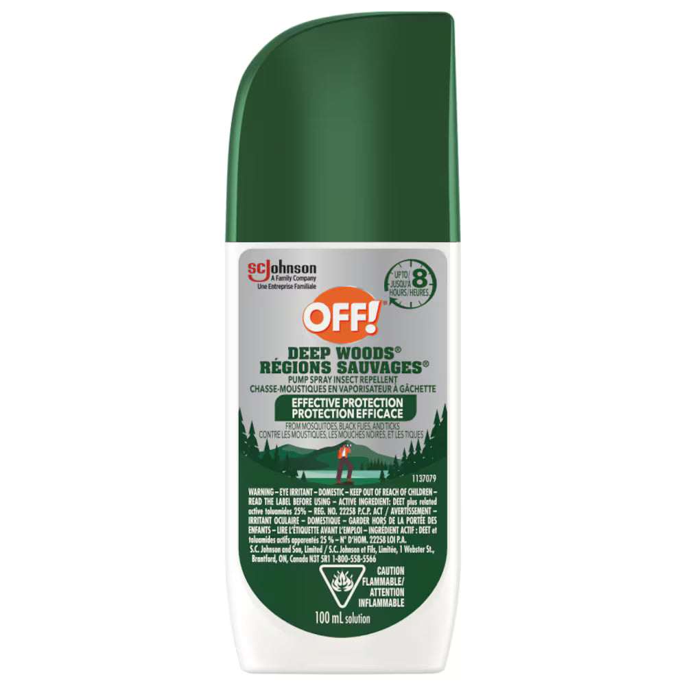 OFF! DEEP WOODS INSECT REPELLENT 100ML