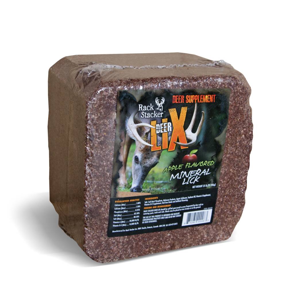 DEER LIX BLOCK 25LBS (APPLE FLAVOUR)