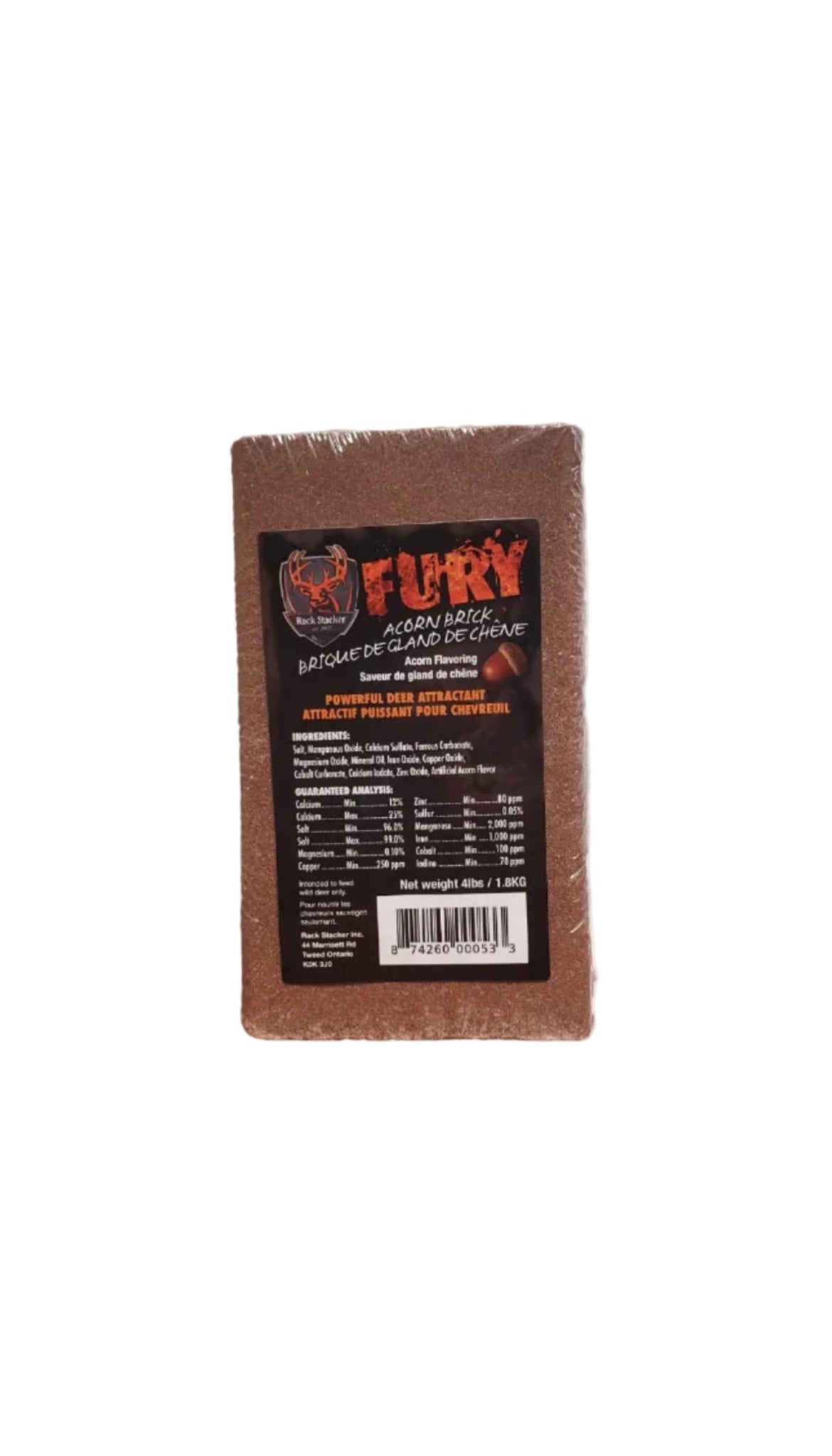 FURY ACORN BRICK 1.8KG
