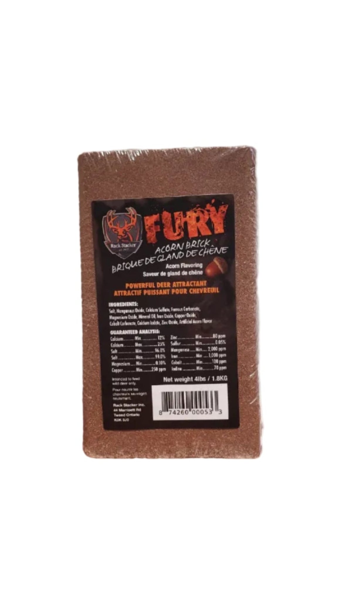 FURY ACORN BRICK 1.8KG