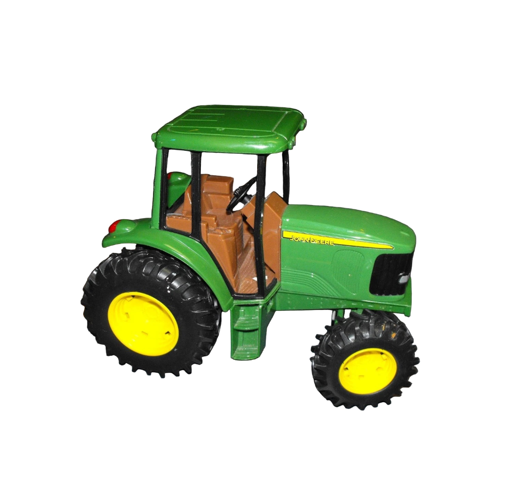 TRACTOR TOY PLASTIC/ RUBBER