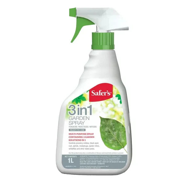 Safers 3 in 1 Garden Spray 1L