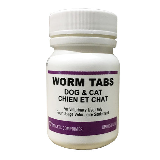 DEWORMING TABLETS 12PK