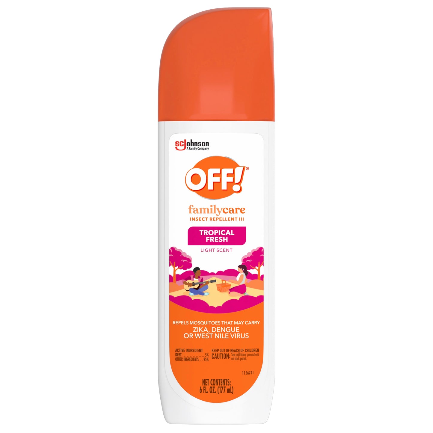 OFF! FAMILY CARE - TROPICAL FRESH 175ML