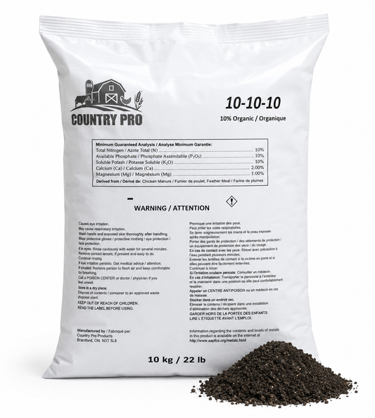Country Pro Country Pro 10-10-10 Organic Garden Fertilizer 10kg