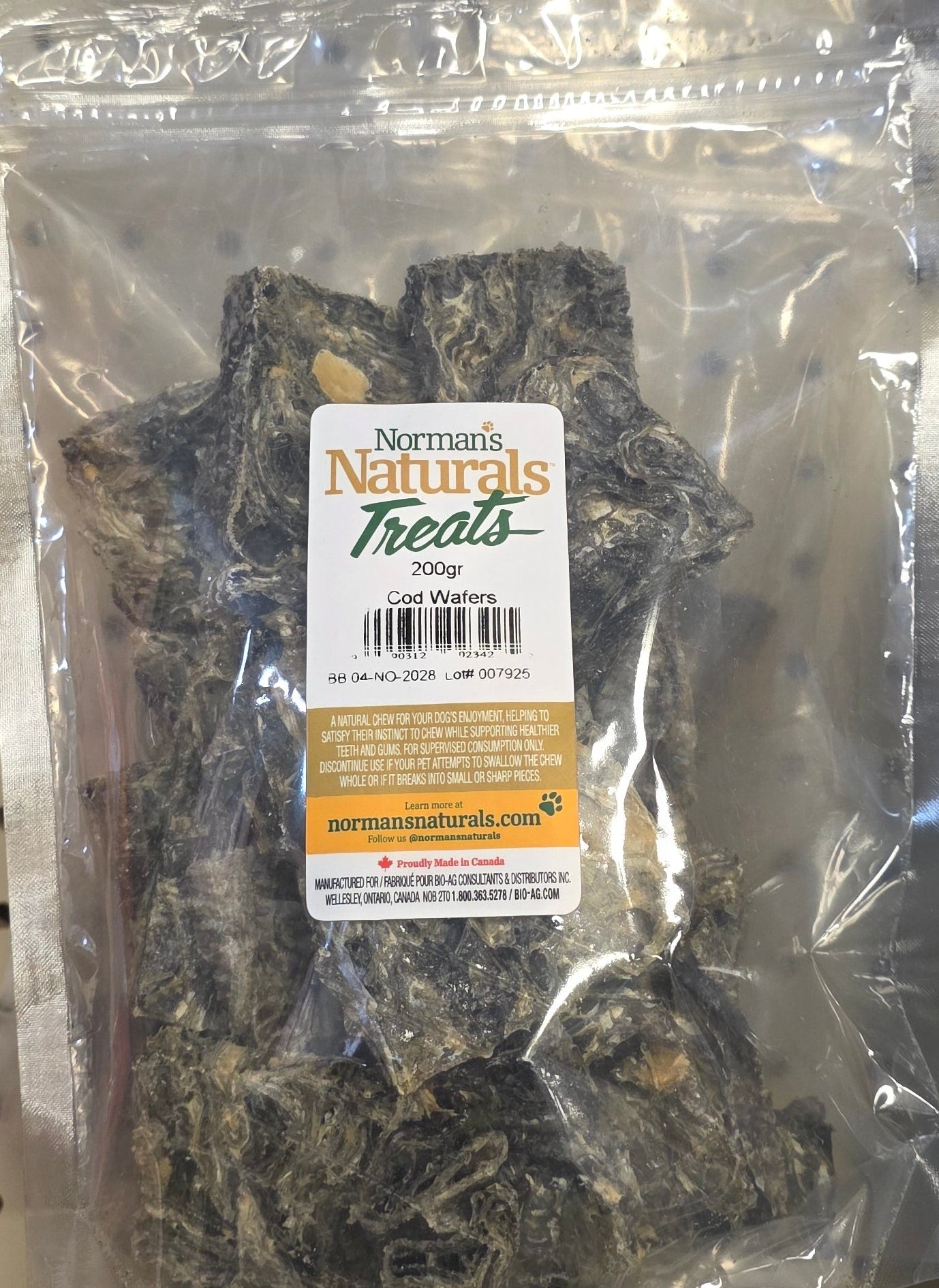 NORMANS COD WAFERS