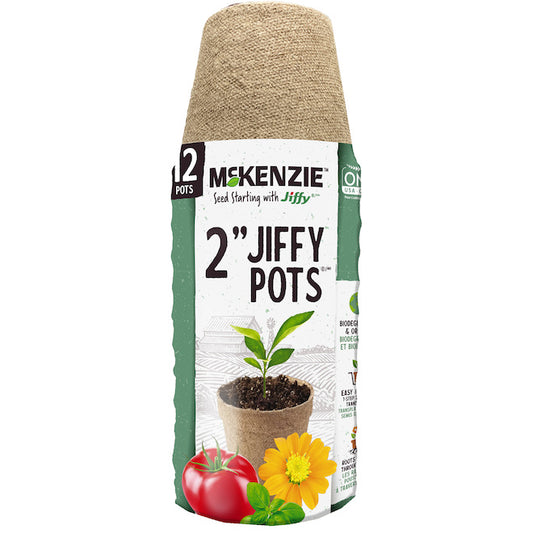 2'' JIFFY POTS 12 PACK