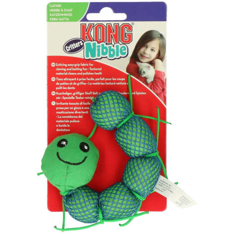 KONG NIBBLE CRITTER CAT TOY