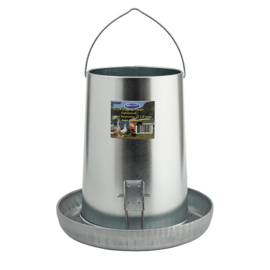 25 LB HANGING GALVANIZED FEEDER