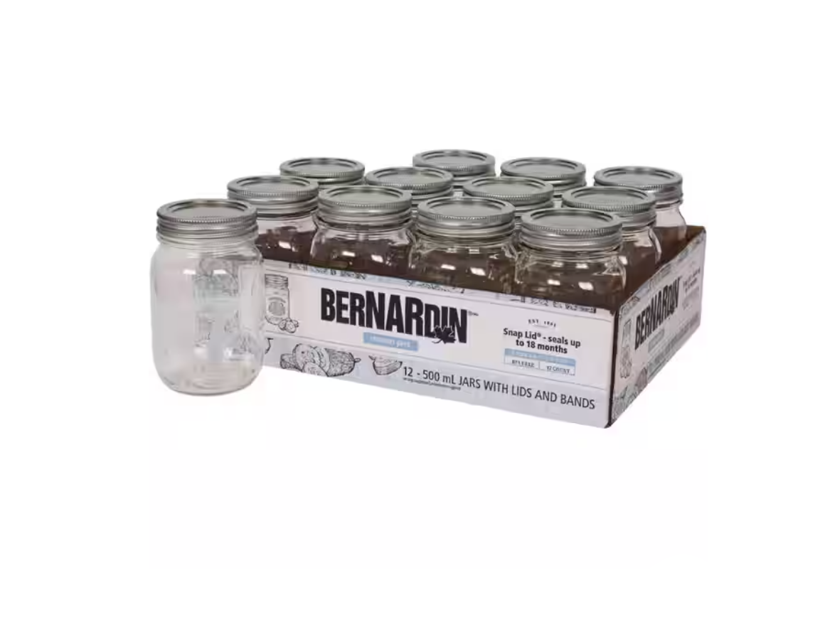 DECORATED MASON JARS 500 ML