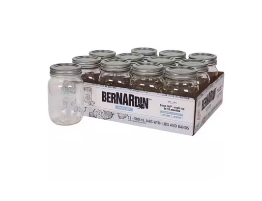 JARS MASON DECORATED 500 ML