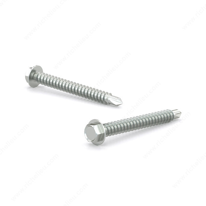 SELF DRILLING TEK SCREW #10 1 1/2" 6PK