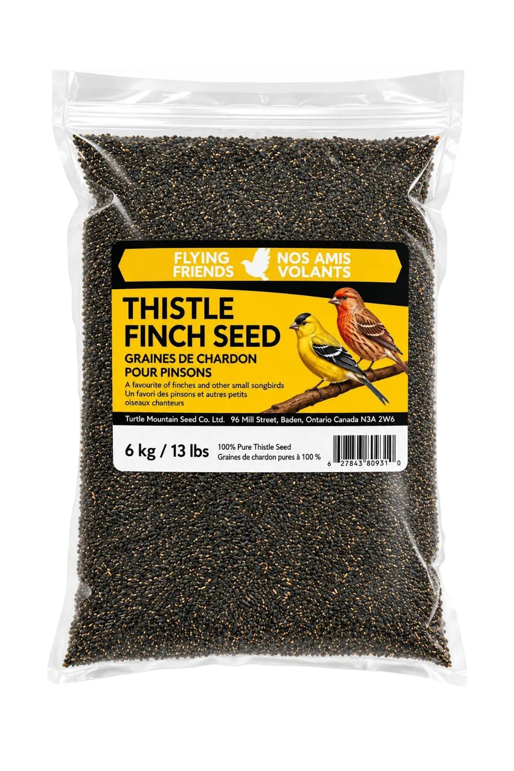FLYING FRIENDS THISTLE FINCH SEED