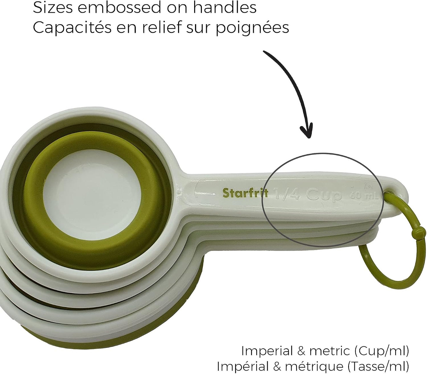 COLLAPSIBLE MEASURING CUPS