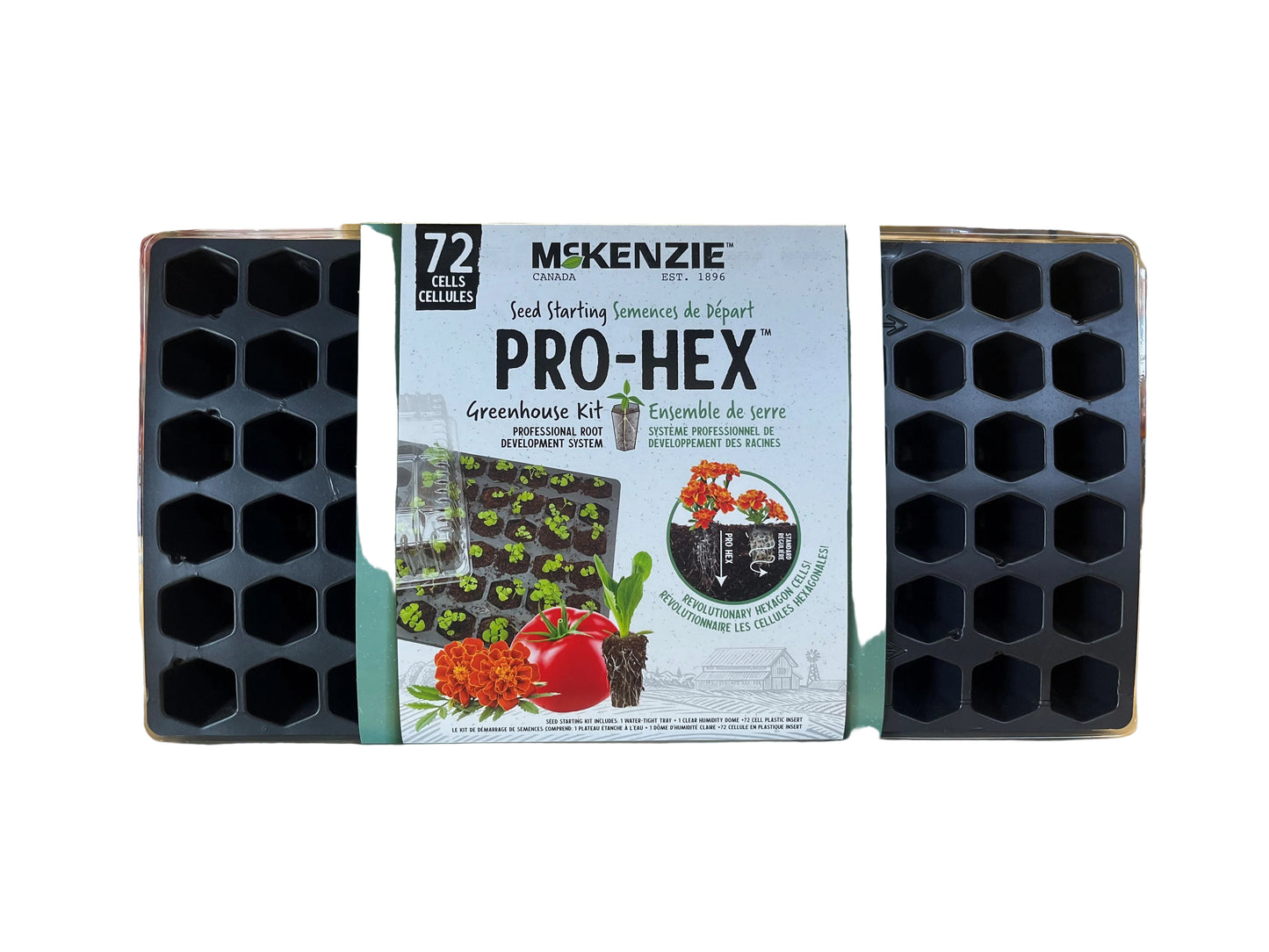 PRO-HEX SEED STARTING TRAY 72 CELLS