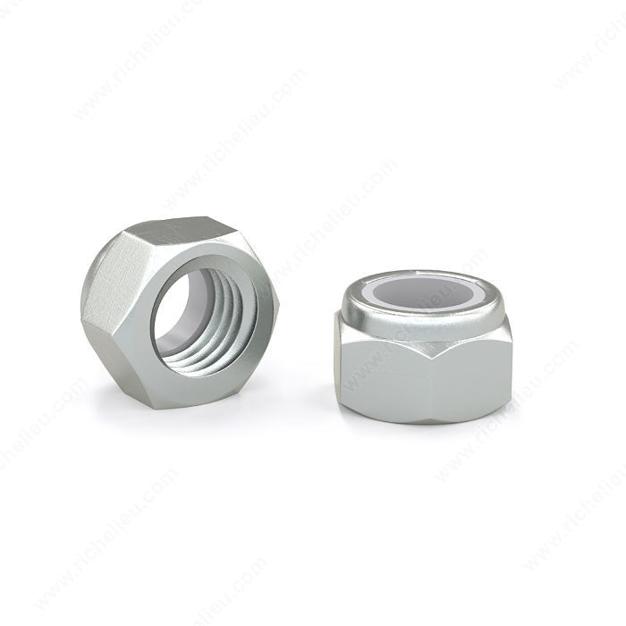 NYLON LOCK NUT 1/4'' 100PK