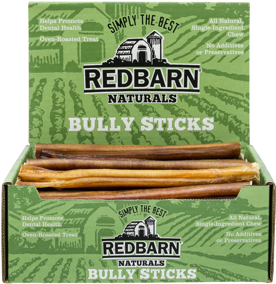 REDBARN 9 INCH BULLY STICK DOG TREAT