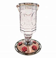 JEWEL AMETHYST HUMMINGBIRD FEEDER