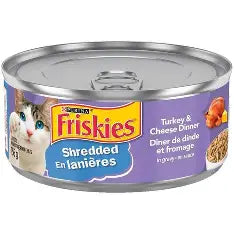 FRISKIES TURKEY AND CHEESE SHREDDED 156G
