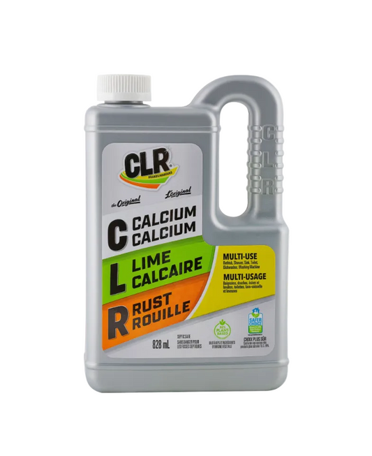 CLR Calcium, Lime and Rust Remover Cleaner, Septic Safe, 828-mL