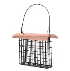 DELUXE SUET CAGE WITH COPPER ROOF