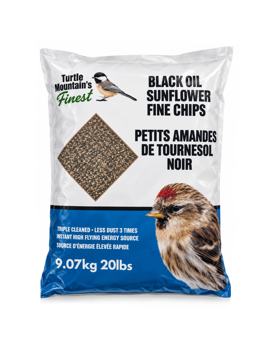 BLACK OIL SUNFLOWER FINE CHIPS