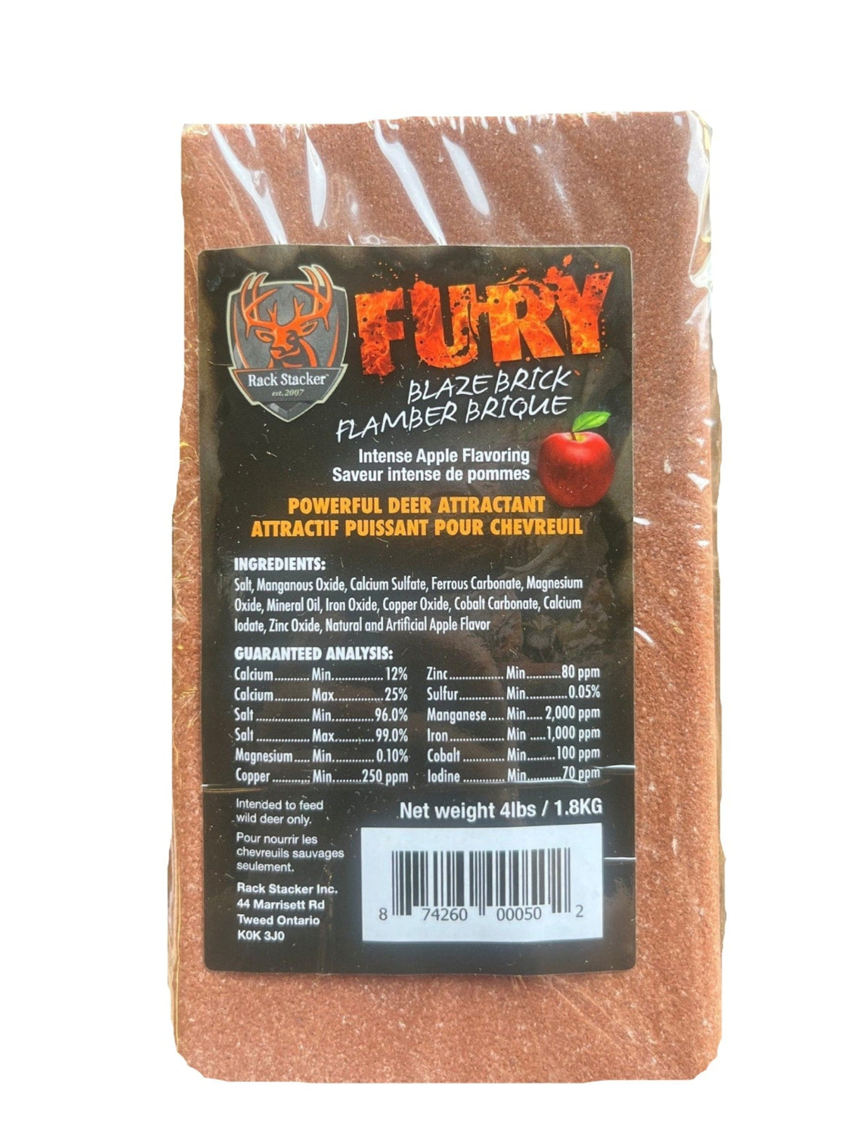 FURY APPLE BRICK 1.8KG