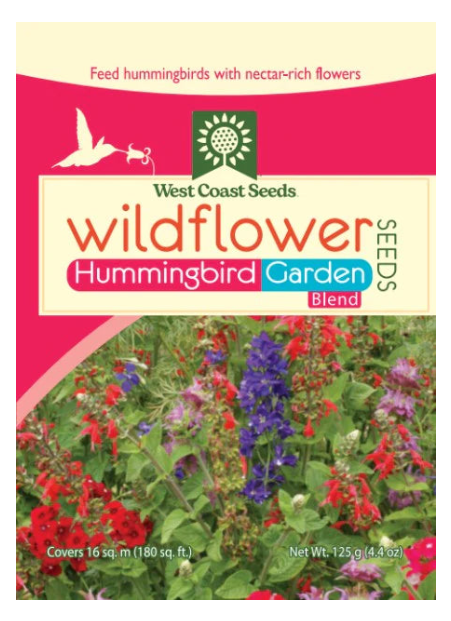 HUMMINGBIRD GARDEN WILDFLOWER SEEDS