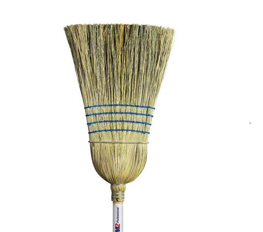 Heavy Duty Corn Broom – Natural Fibers