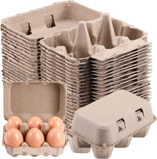 40PK EGG CARTONS 6-COUNT