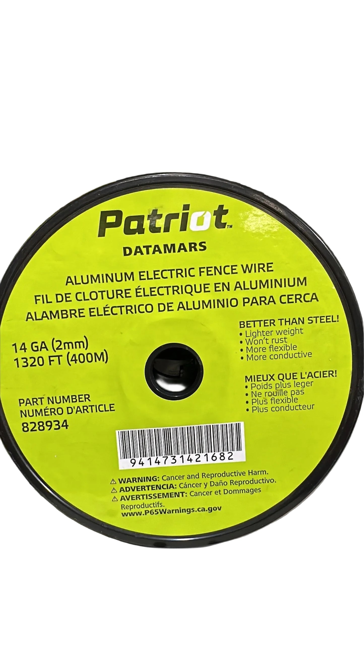 PATRIOT ALUM. WIRE 14G 1320FT