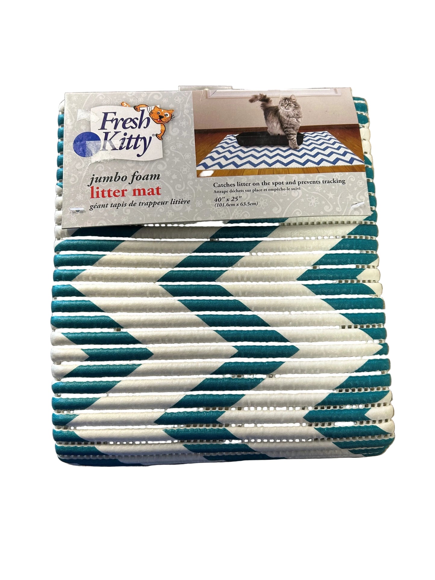 FRESH KITTY LITTER MAT