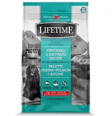 LIFETIME DOG FOOD FISH & OATMEAL 11.4KG