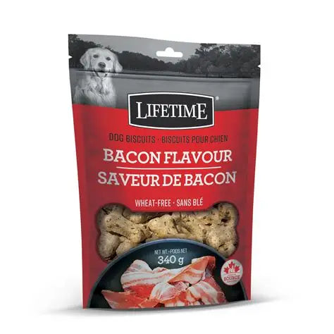 LIFETIME BACON FLAVOUR DOG BISCUITS