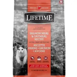 LIFETIME CAT FOOD SALMON 6.5KG