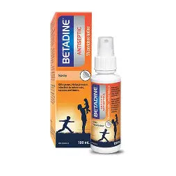 BETADINE ANTISEPTIC SPRAY 100ML