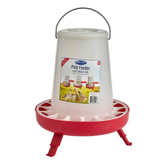 3 IN 1 POLY FEEDER WITH LID