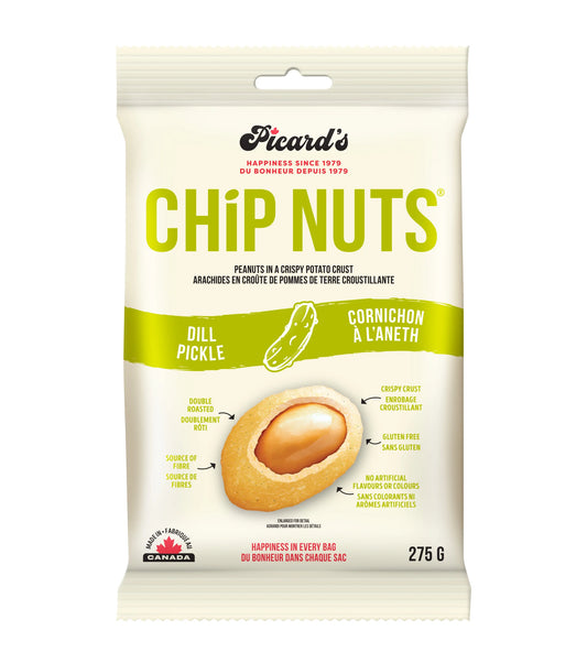 PICARDS DILL PICKLE CHIP NUTS 275G