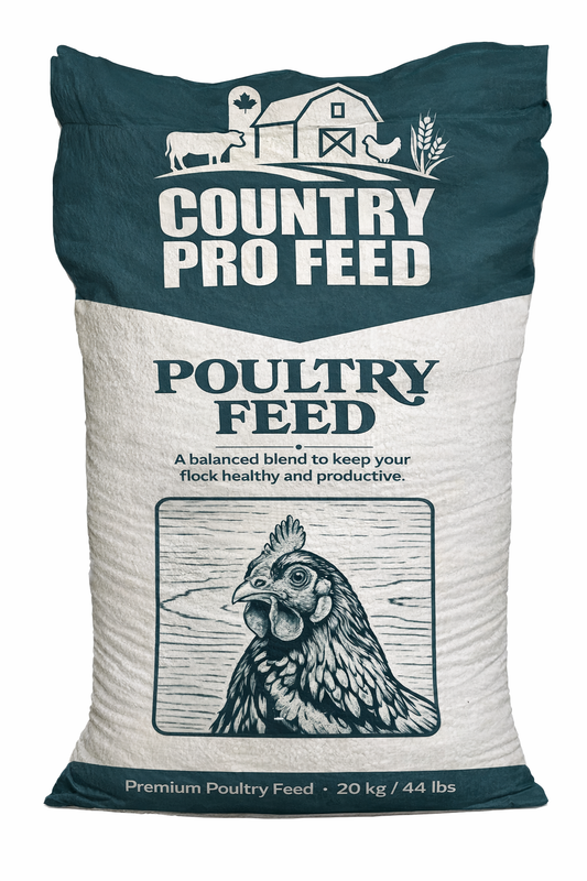 COUNTRY PRO SCRATCH GRAIN WITH BLACK SOLIDER FLY LARVAE 20KG