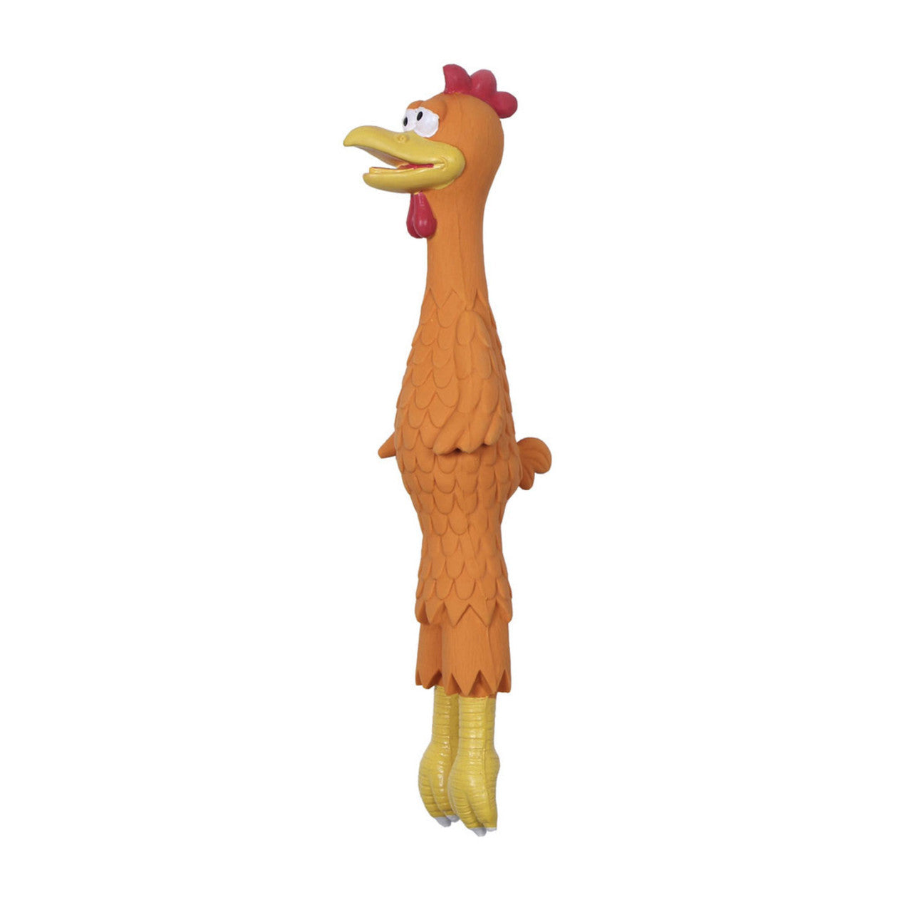 LATEX ROOSTER DOG TOY
