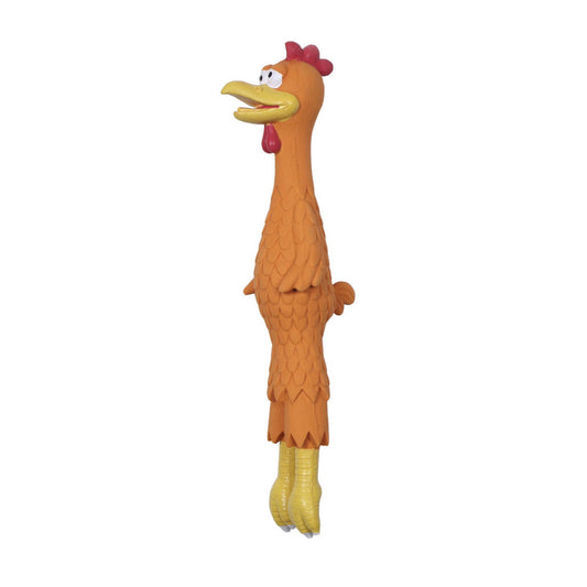 LATEX ROOSTER DOG TOY